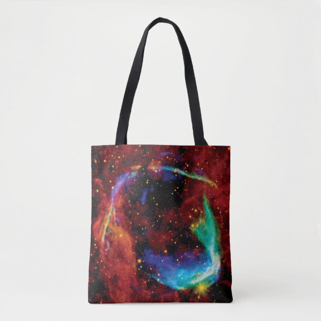 Bolsa Tote Remanescente de Supernova RCW 86 - Foto do Espaço  (Frente)