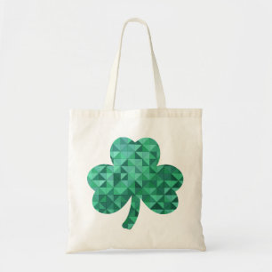 Bolsa Tote Remendo de Trevo