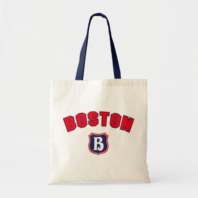 Bolsa Tote Reminiscência de Boston (Frente)