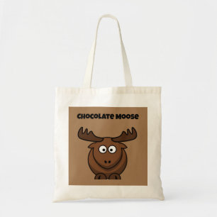 Bolsa Tote Renaça de Chocolate Fofo, Cartoon de Punção de Sob