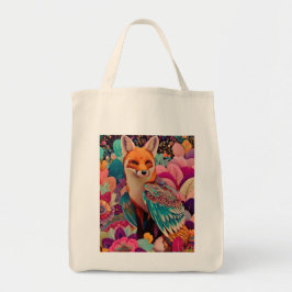 Bolsa Tote Renard aux ailes d’oiseau