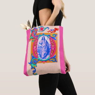 Bolsa Tote Renascentista Jesus impressão
