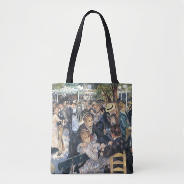 Bolsa Tote Renoir Dança no Moulin de la Galette Vintage (Frente)