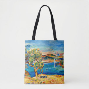 Bolsa Tote Renoir - L'Estaque, pintura famosa,