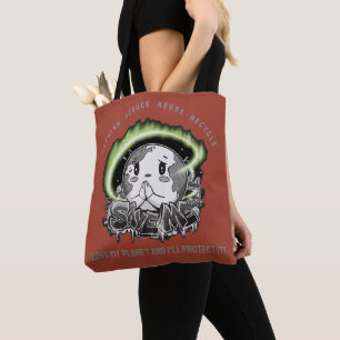 Bolsa Tote Repensar Reduzir Reutilizar Reciclar Salvar a Terr