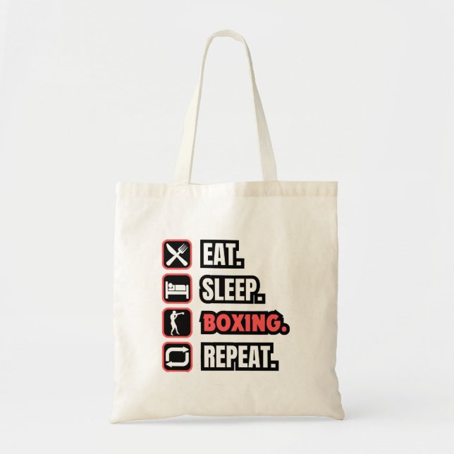 Bolsa Tote Repetir Boxing de Repouso (Frente)