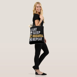 Bolsa Tote Repetir o ensaio de sono