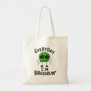 Bolsa Tote Repolho de Bruxelas vegano