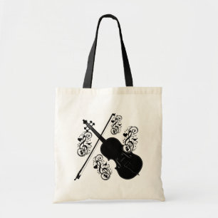 Bolsa Tote Reprodução de vamos, Violin_