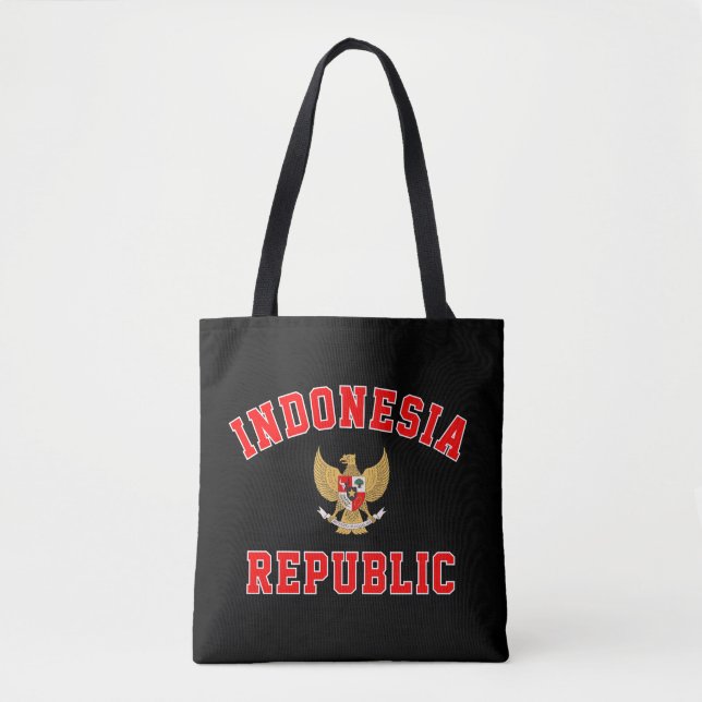 Bolsa Tote República da Indonésia (Frente)