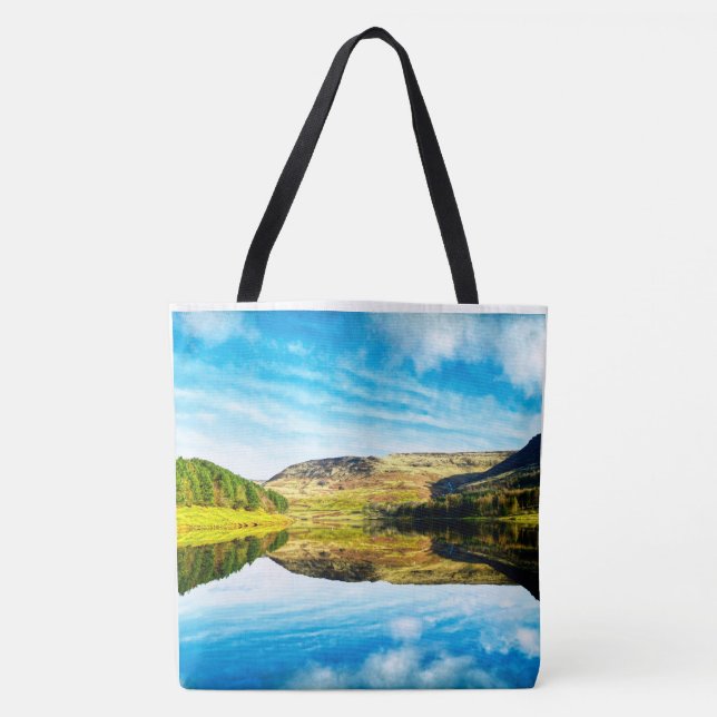 Bolsa Tote Reservatório de Dovestone no inverno (Frente)