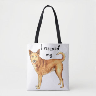 Bolsa Tote Resgate Canaan Dog