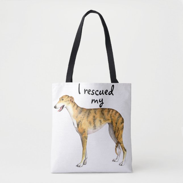 Bolsa Tote Resgate Greyhound (Frente)