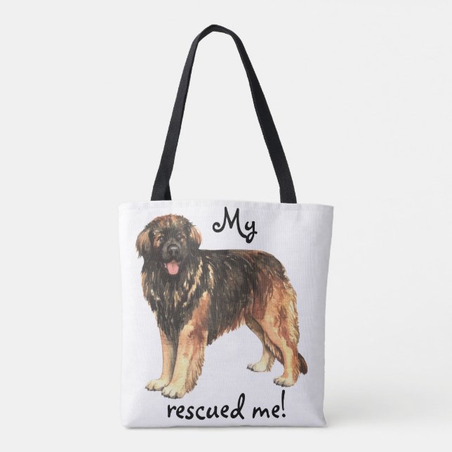 Bolsa Tote Resgate Leonberger (Verso)