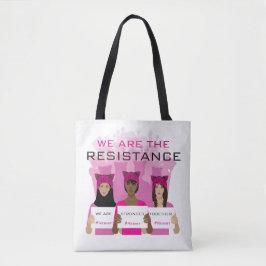 Bolsa Tote RESISTA - nós somos a resistência - chapéus