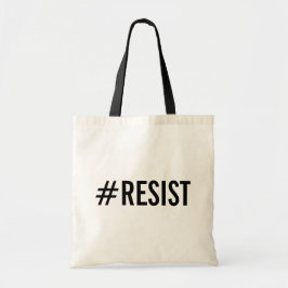 Bolsa Tote #Resiste ao protesto político