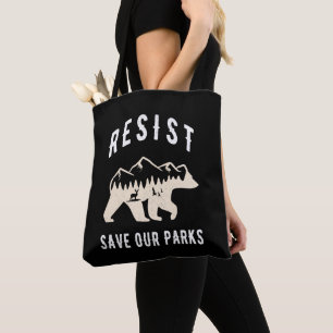 Bolsa Tote Resiste Salve Nossos Parques Alt Barramento Nacion