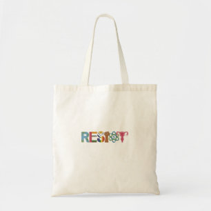 Bolsa Tote Resistência à Camisa Combater o Resistente Protest