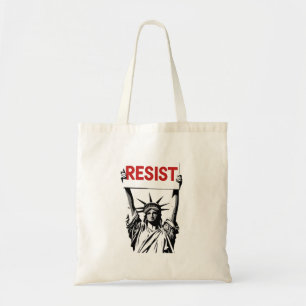Bolsa Tote Resistência ao fascismo Transgênero Floral LGBTQ A