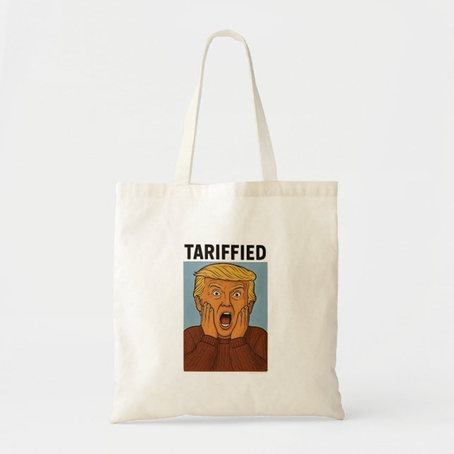 Bolsa Tote Resistido Traduzido Eu Pego Pinguins (Frente)