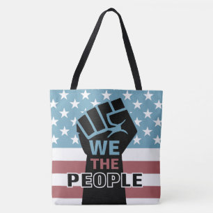 Bolsa Tote Resistir À Primeira Bandeira Americana Nós, As Pes