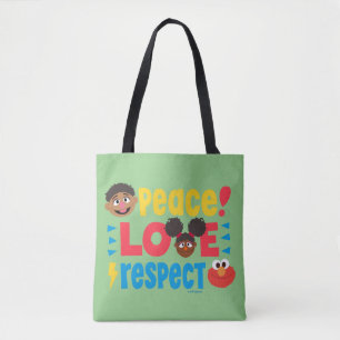 Bolsa Tote Respeito Pelo Amor Pela Paz