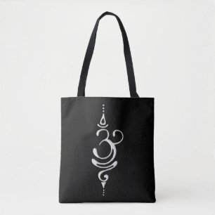 Bolsa Tote Respiração Prateada