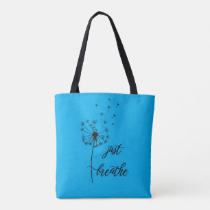 Bolsa Tote Respire com Facilidade com Dandelions