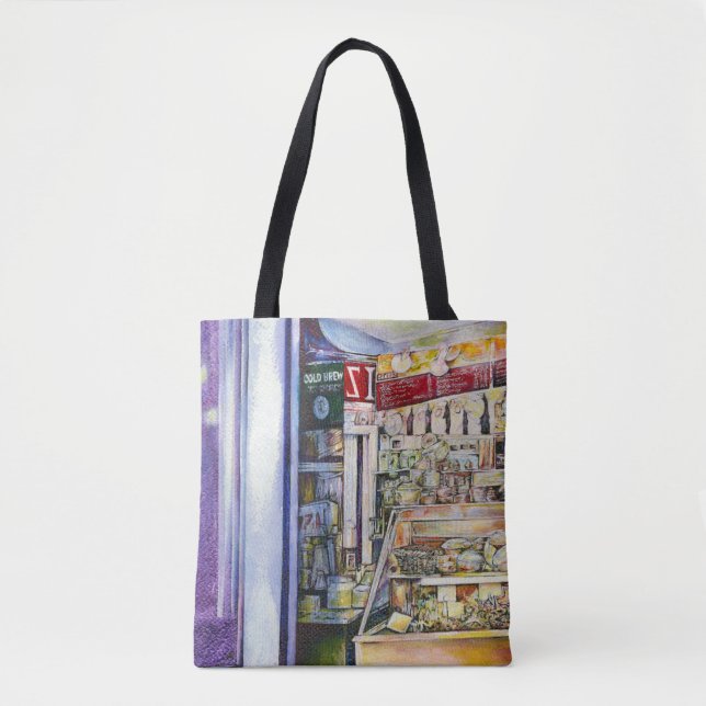 Bolsa Tote Respire frio em um Deli quente (Frente)