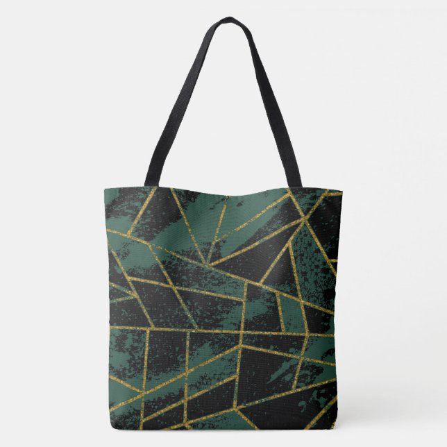 Bolsa Tote Resumo #941 Verde (Verso)