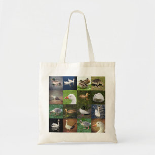 Bolsa Tote Retalhos da foto - pássaros