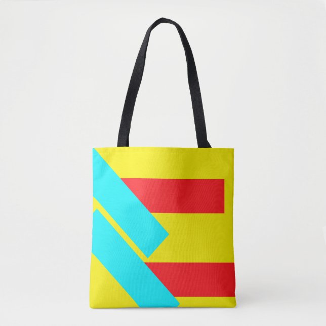 Bolsa Tote Retângulos (Frente)