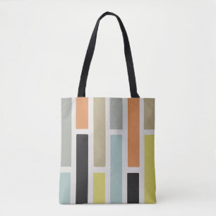 Bolsa Tote Retângulos Modernos de meio século