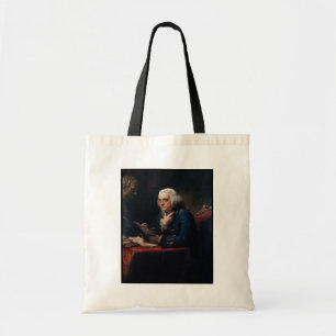 Bolsa Tote Retrato aproximado, Benjamin Franklin Pai Fundador