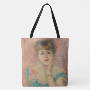 Bolsa Tote Retrato da Atriz Jeanne Samary, Auguste Renoir