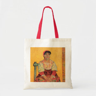Bolsa Tote Retrato da mulher italiana por Vincent van Gogh