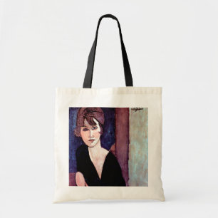 Bolsa Tote Retrato da Mulher, Modigliani