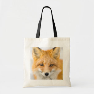 Bolsa Tote Retrato da Raposa Vermelha