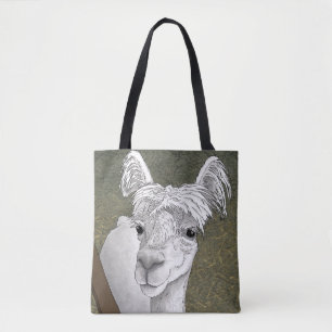 Bolsa Tote Retrato de Alpaca 2