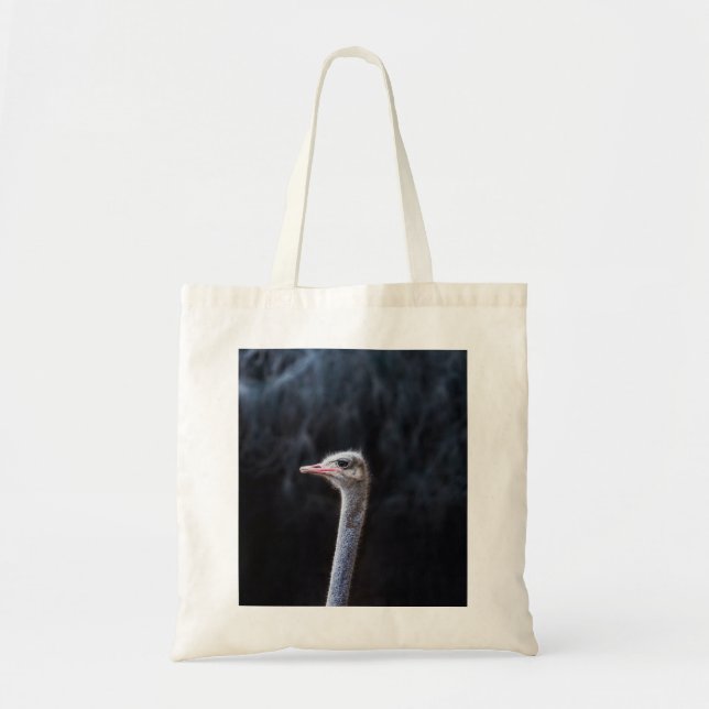Bolsa Tote retrato de avestruz (Frente)