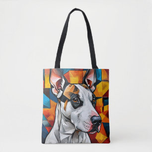 Bolsa Tote retrato de cachorro fofo