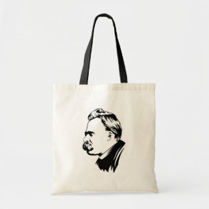 Bolsa Tote Retrato de Frederich Nietzsche