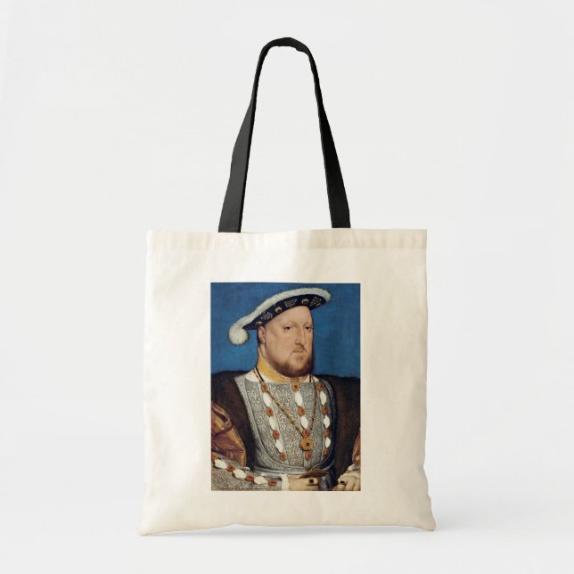 Bolsa Tote Retrato de Henrique VIII de Inglaterra, Holbein (Frente)