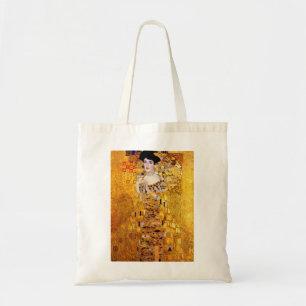Bolsa Tote Retrato de Klimt de Adele Bloch-Bauer mim sacola