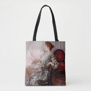 Bolsa Tote Retrato de Madame Torri por Giovanni Boldini