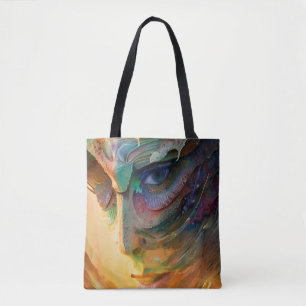 Bolsa Tote Retrato de mulher fantástica