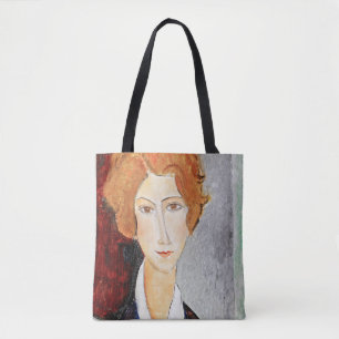 Bolsa Tote Retrato de Mulher, Modigliani