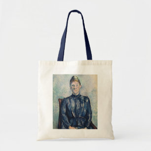 Bolsa Tote Retrato de Paul Cezanne   da senhora Cezanne,