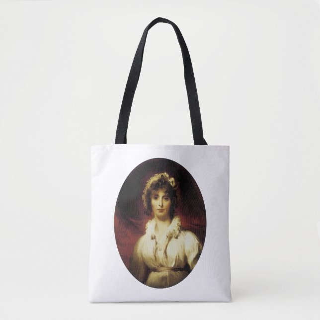 Bolsa Tote Retrato de Robert Burne-Jones (Frente)