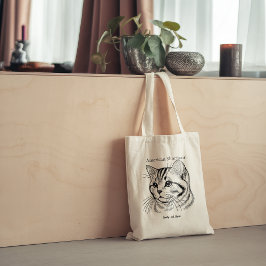 Bolsa Tote Retrato de Shorthair Americano